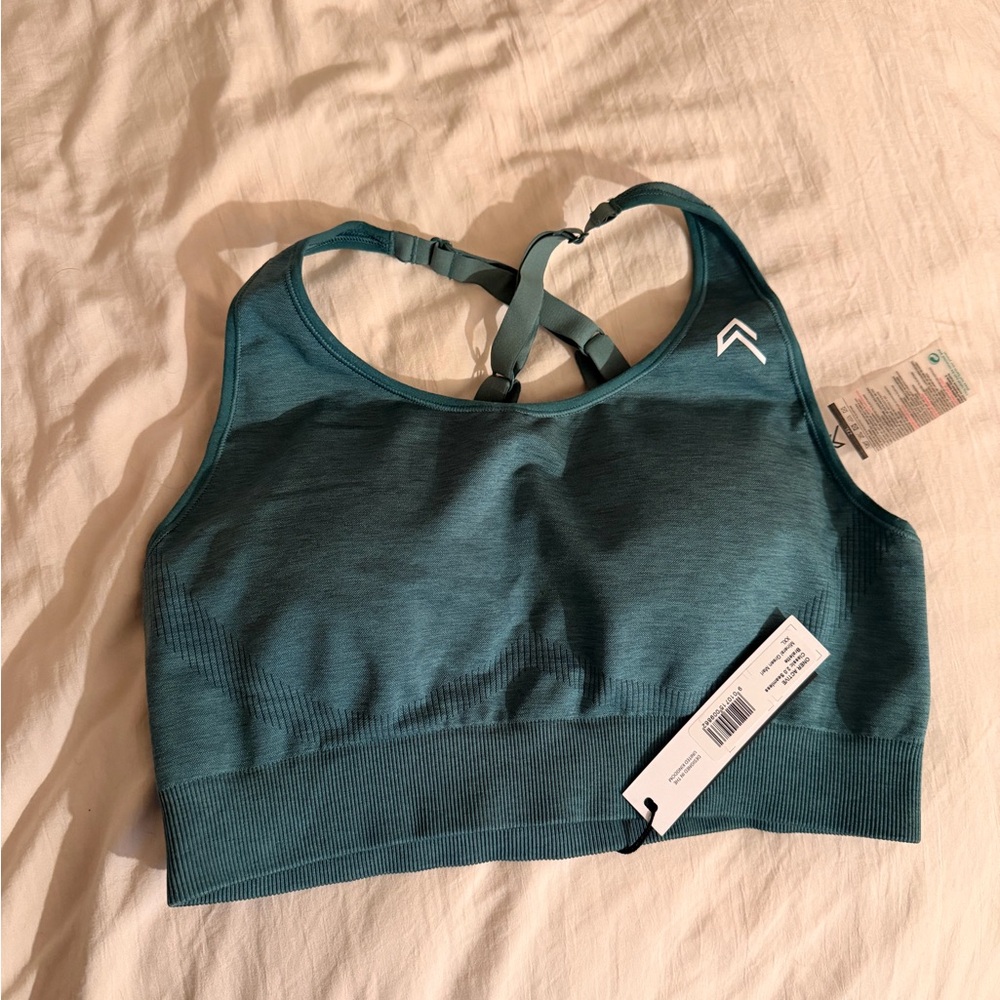 Oner Active Classic Seamless 2.0 Bralette in Mineral Green Marl (discontinued) - Picture 3 of 4
